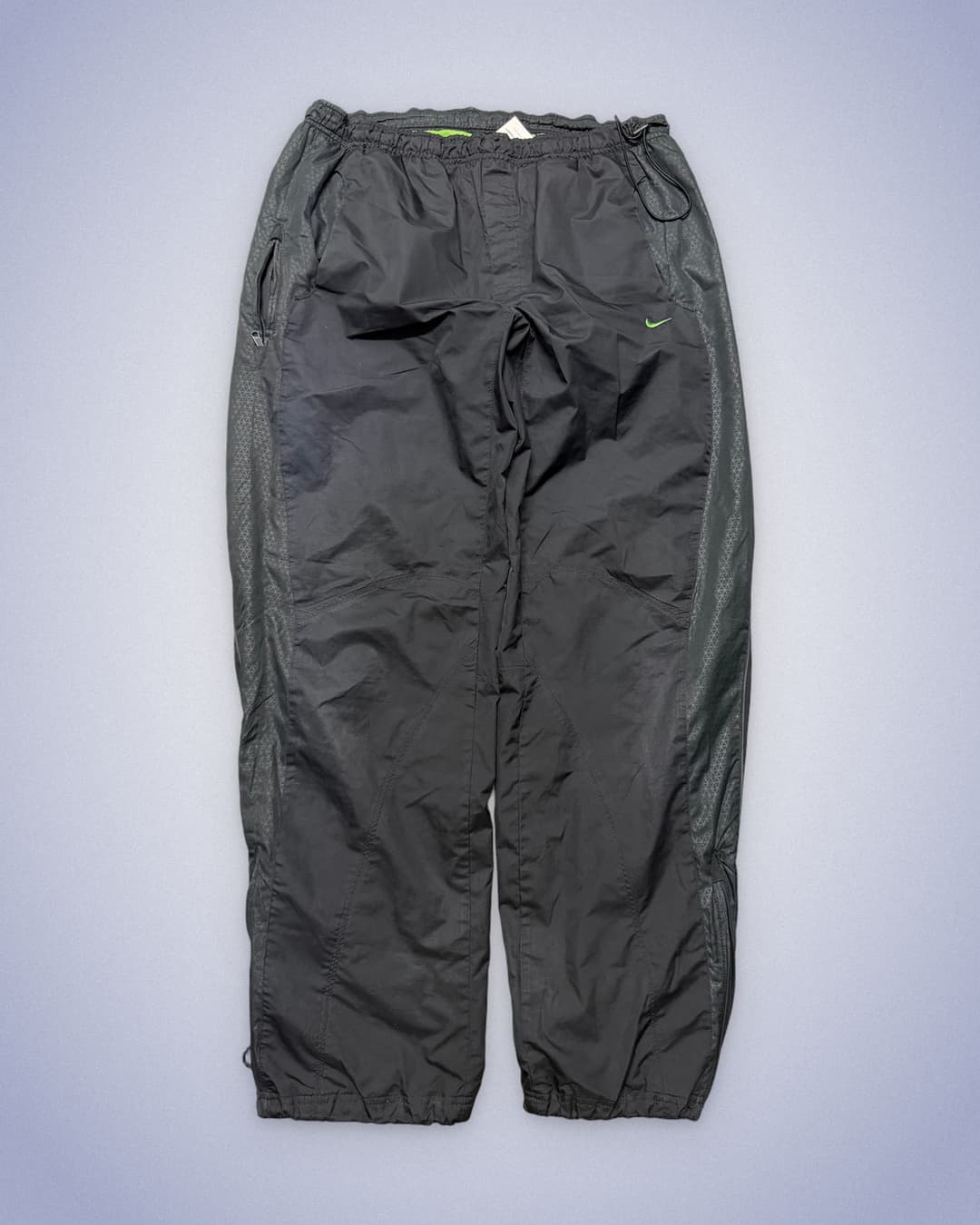 Nike Shox Trackpants Black/Neon-Green — 1
