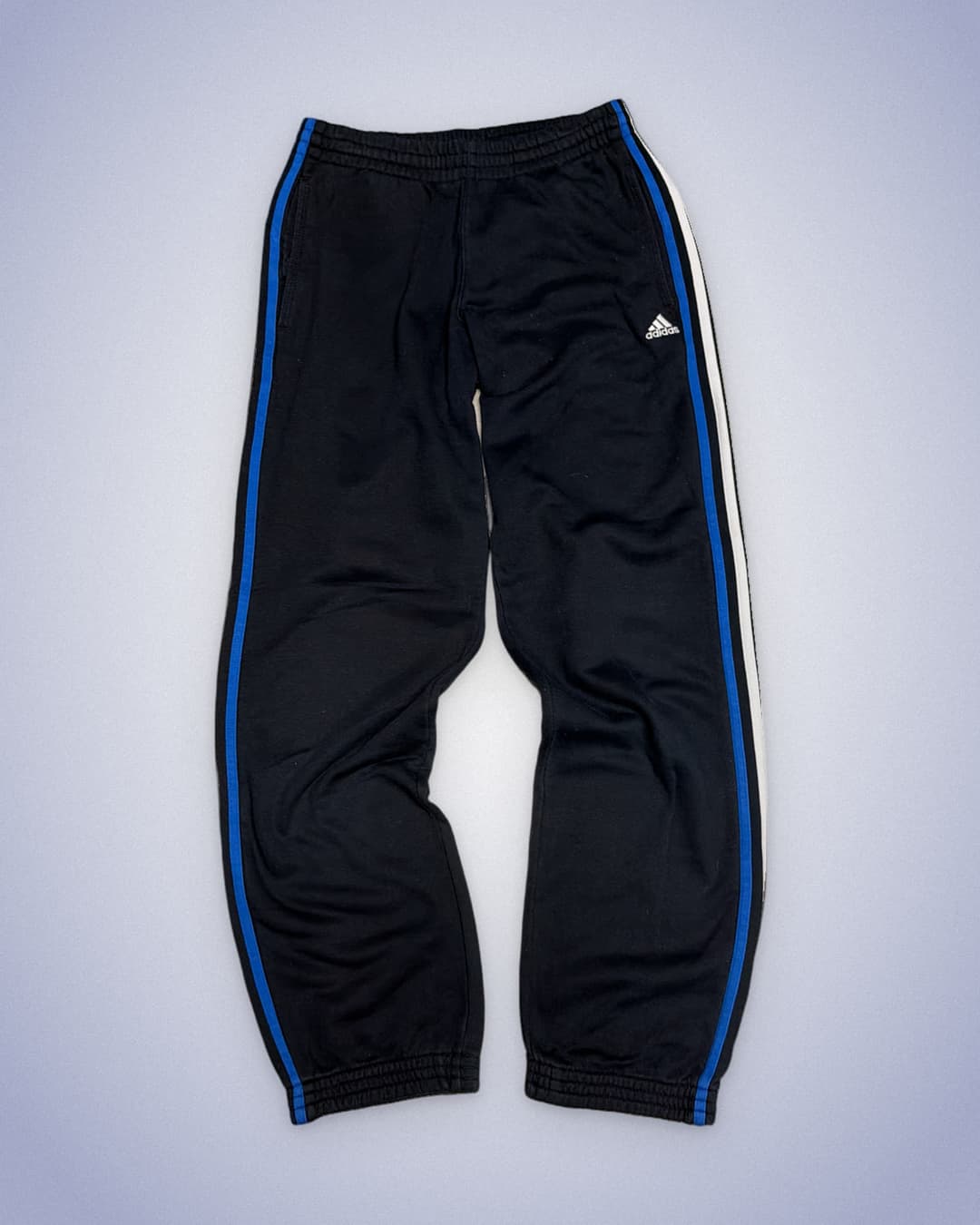 Adidas PE Jogger Black/Blue — 2