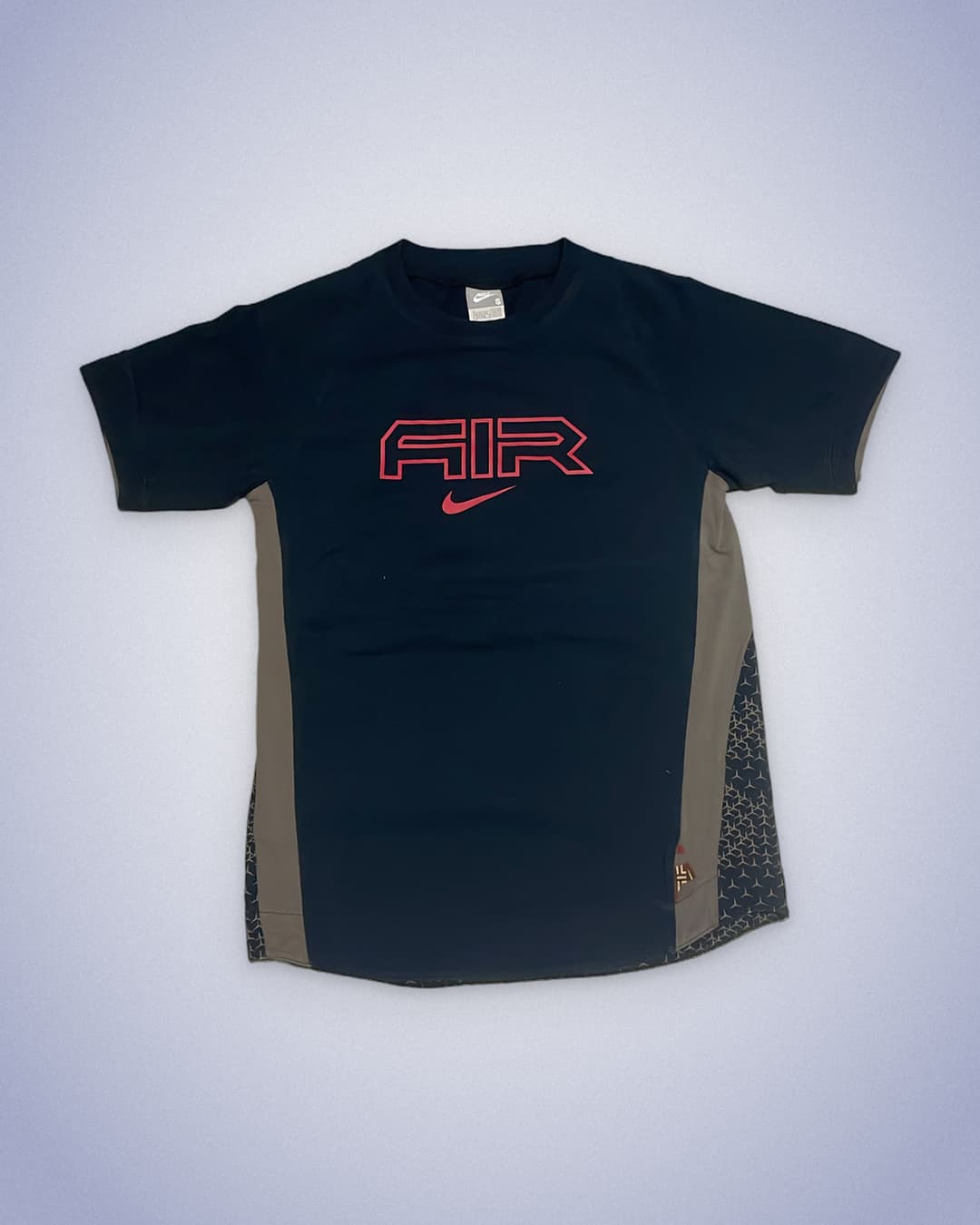Nike Crowfeet T-Shirt Black/Red — 1