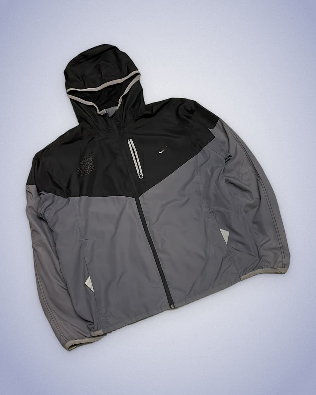 Nike Airmax 360 Windbreaker Grey/Black — 2
