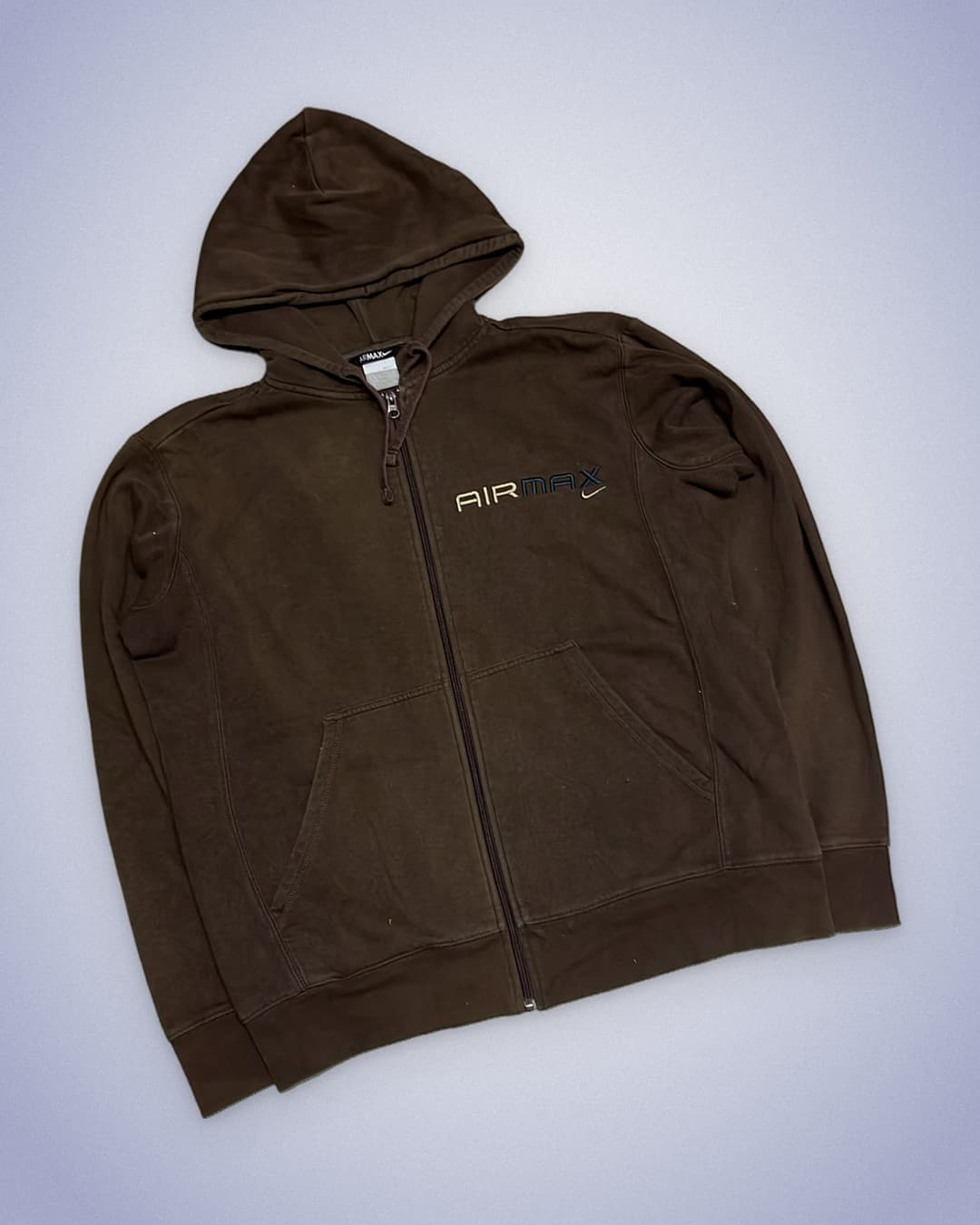 Nike Airmax Zip-Up Brown — 2