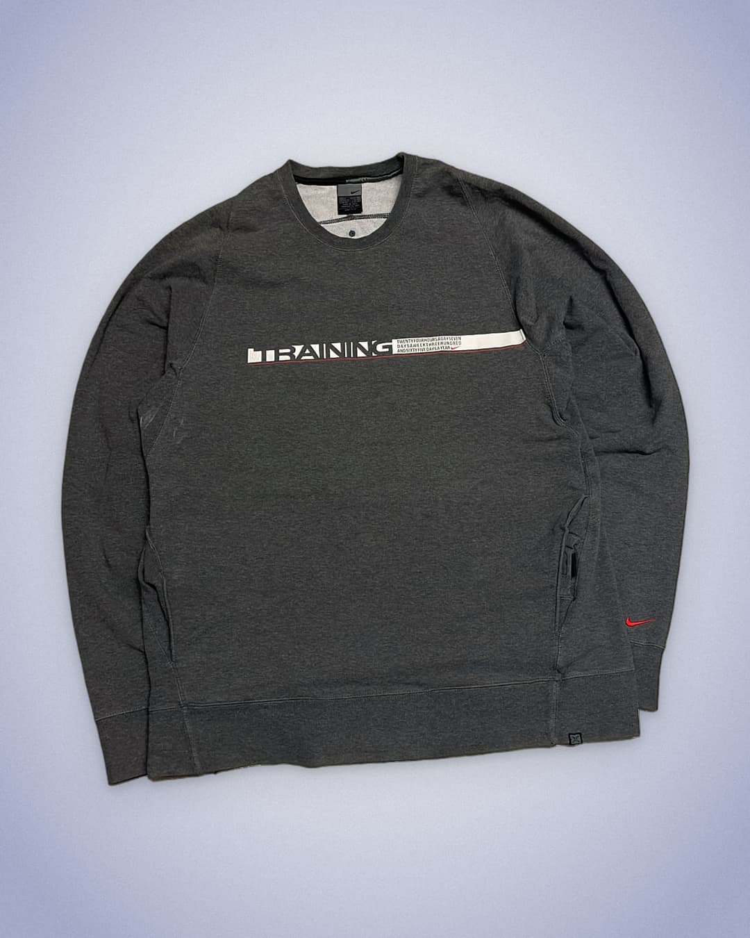 Nike Training Sweater Dark-Grey — 1