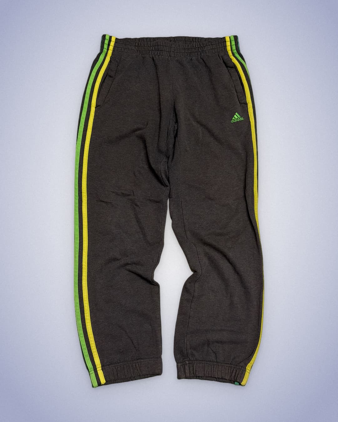 Adidas PE Jogger Grey/Green — 1