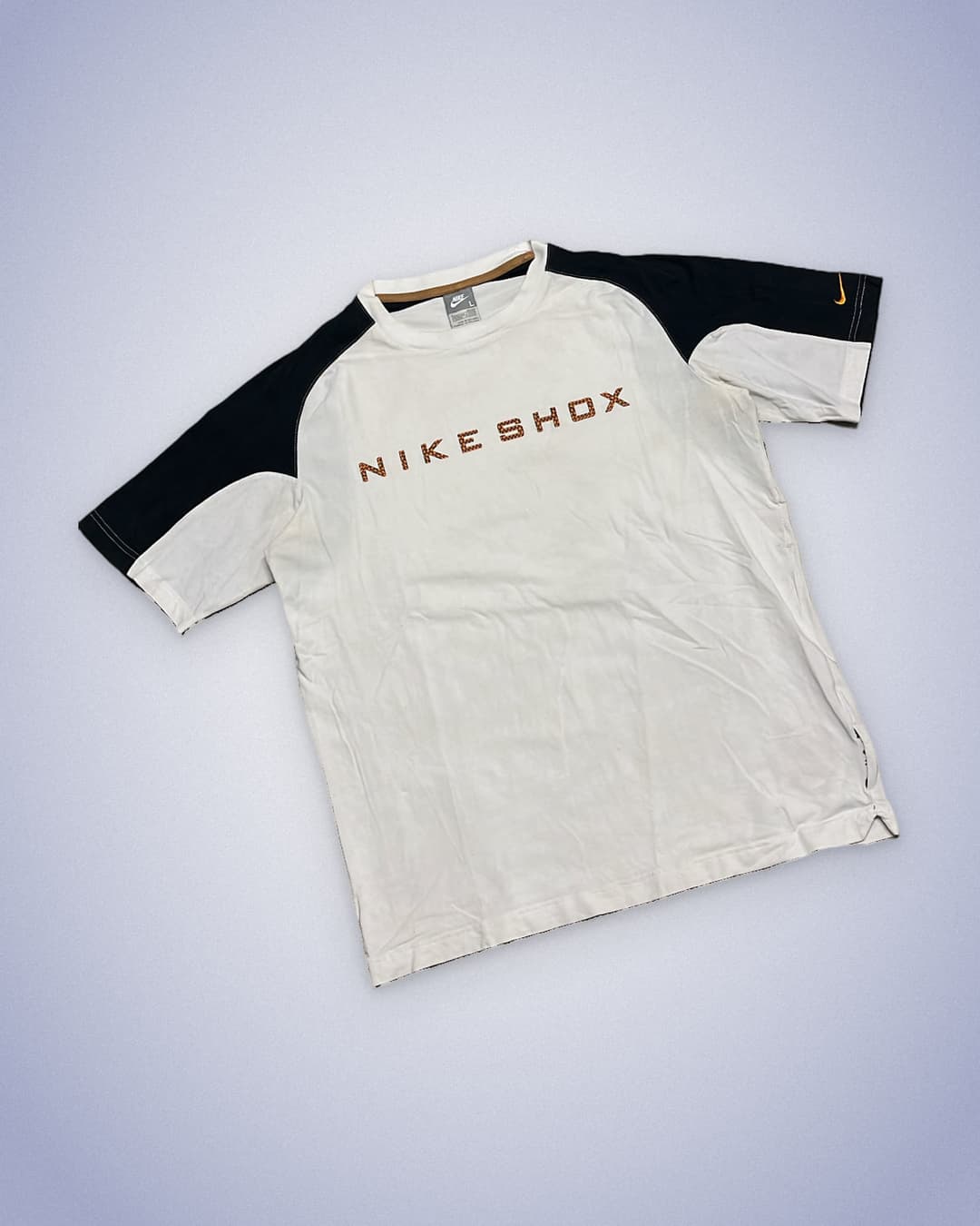 Nike Unknown T-Shirt White/Orange — 2