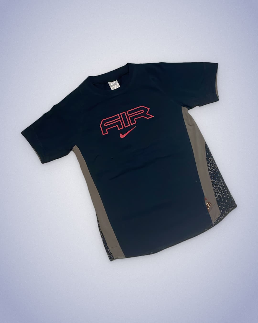 Nike Crowfeet T-Shirt Black/Red — 2