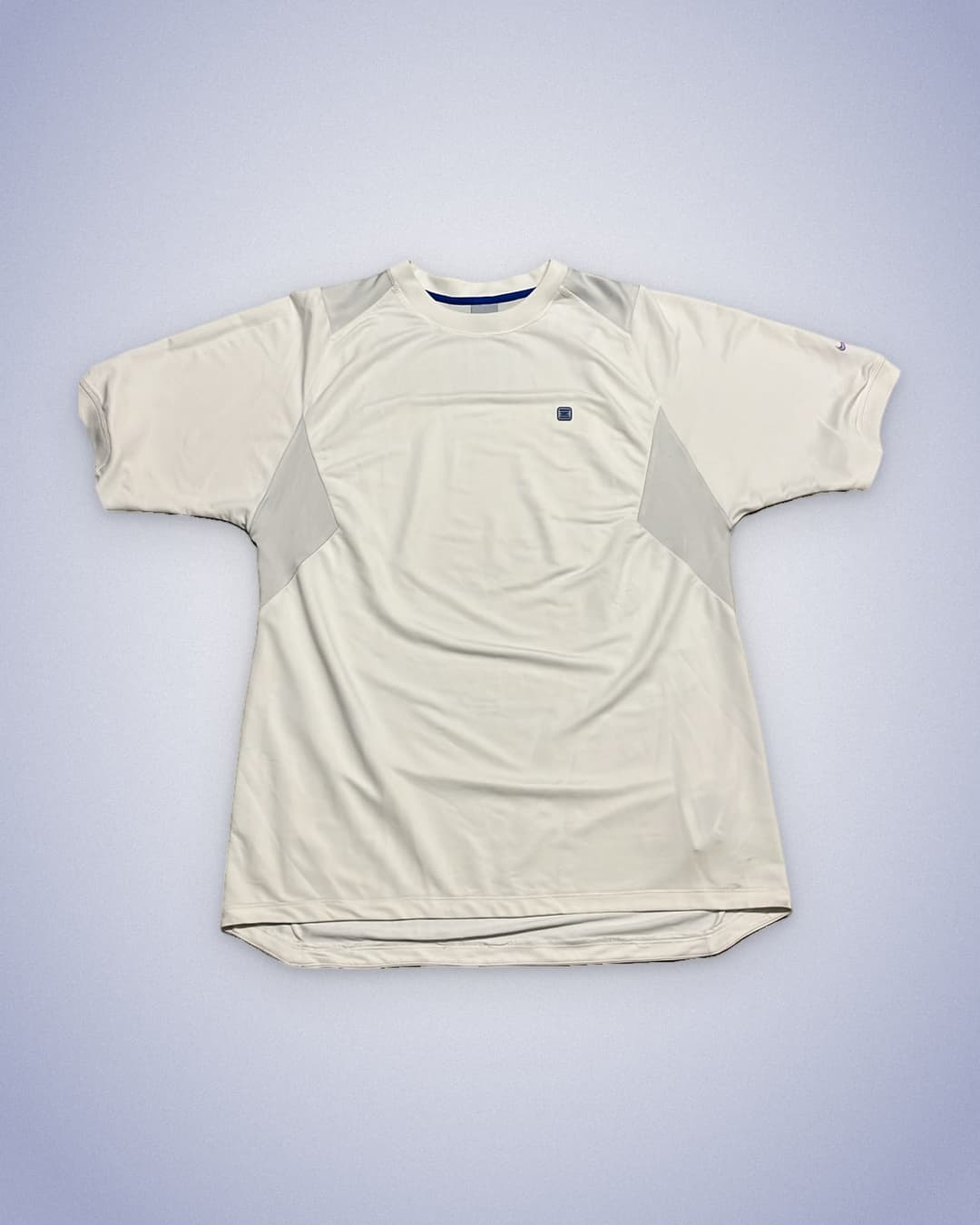 Nike Shox T-Shirt White/Blue — 1