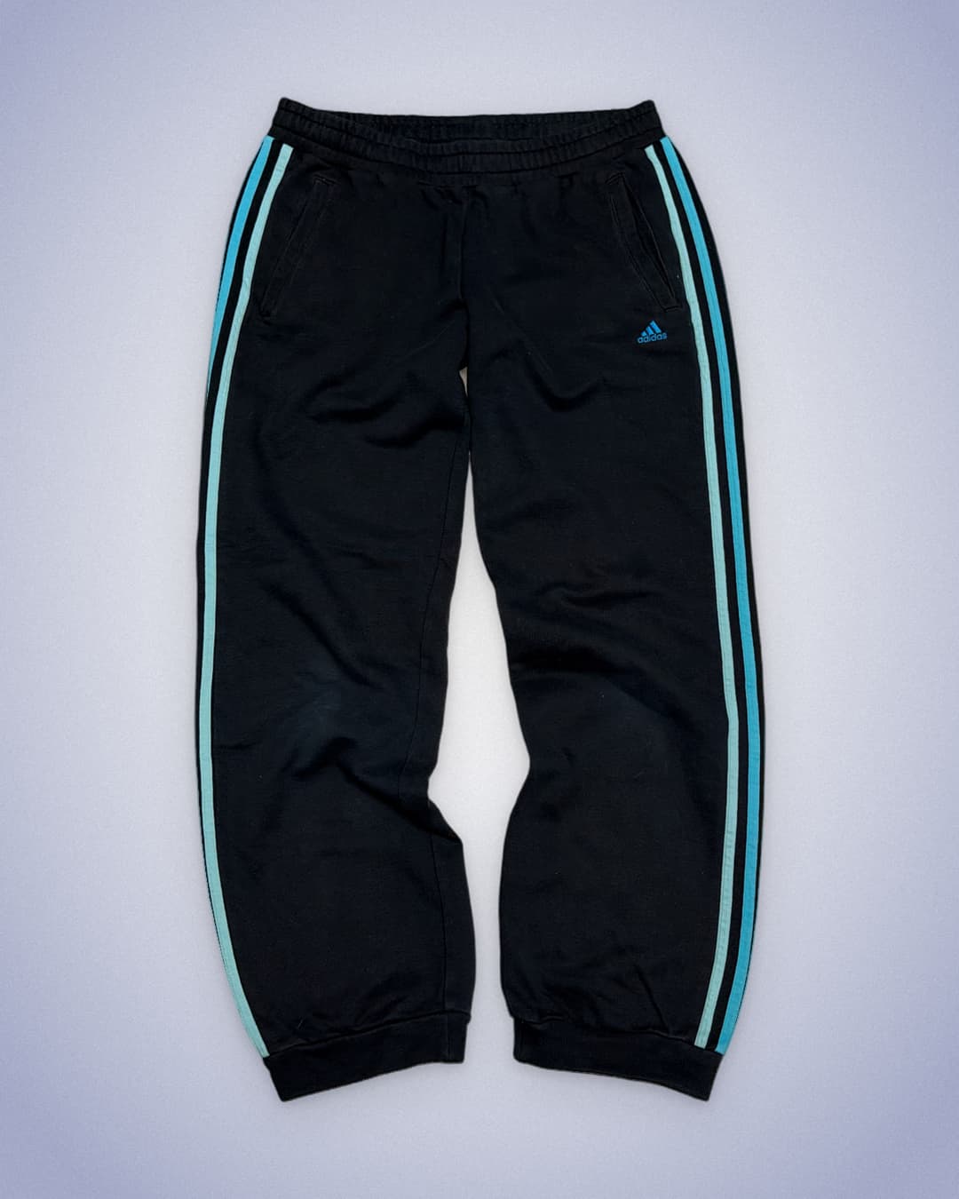 Adidas PE Jogger Black/Blue — 1