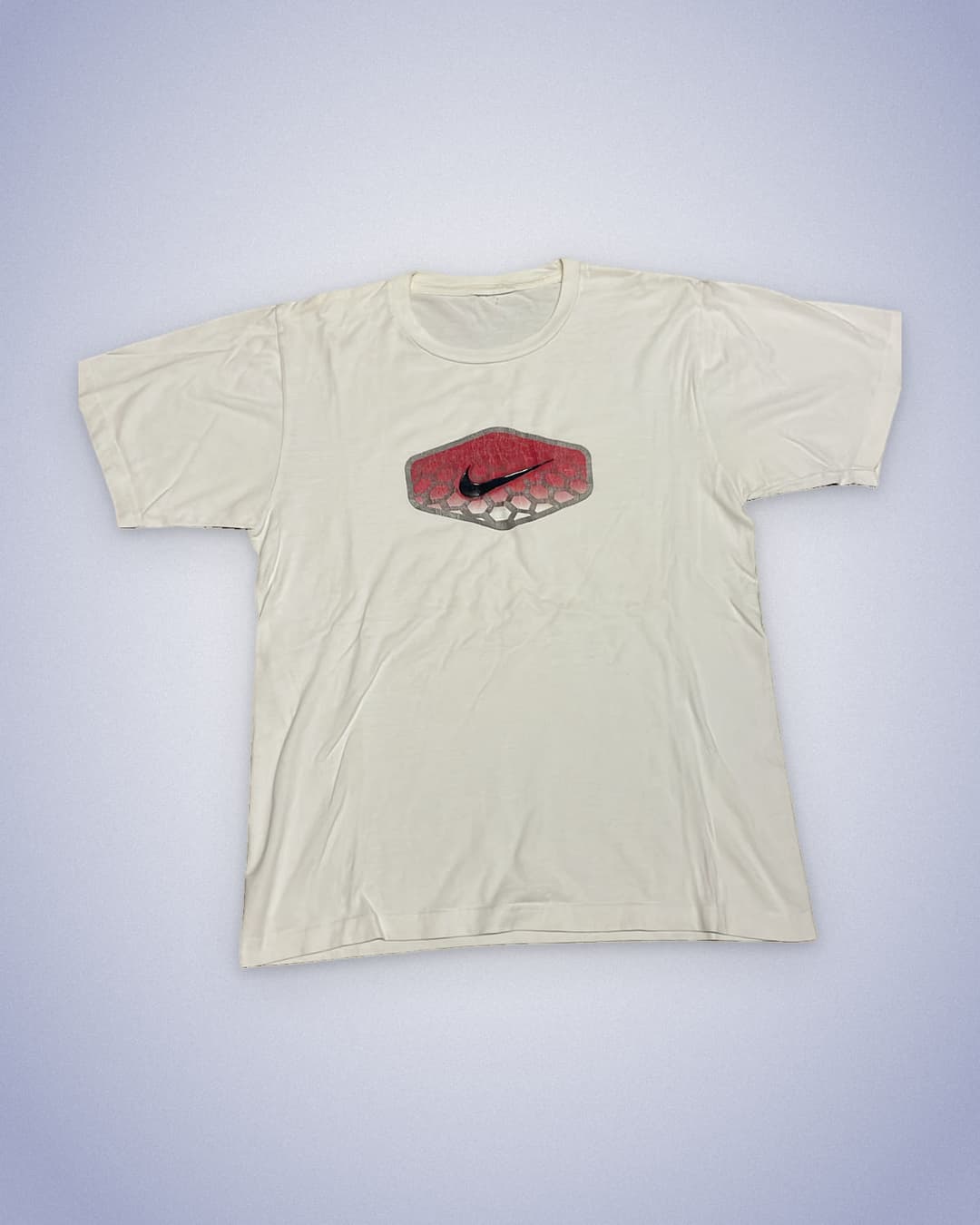 Nike Hex T-Shirt White/Red — 1