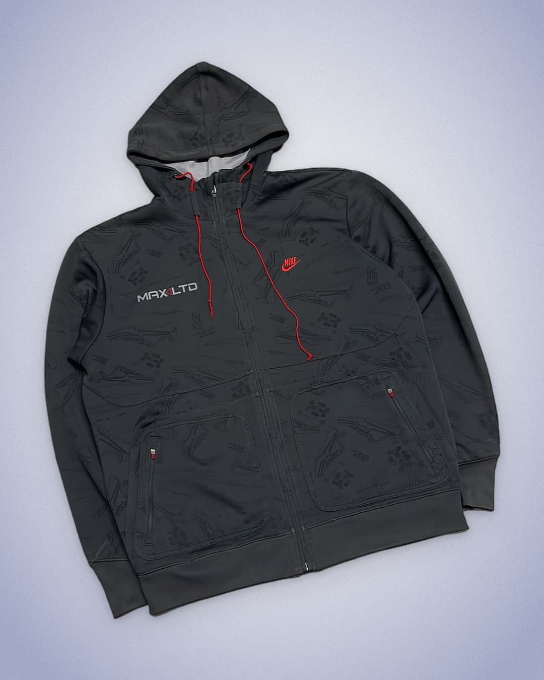 Nike Airmax LTD Zip-Up Black — 2
