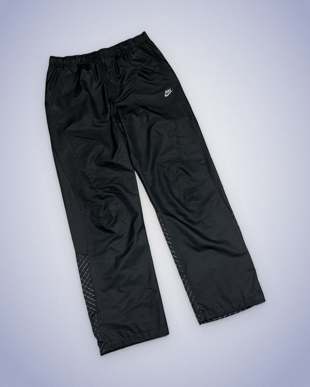 Nike Tn Trackpants Black/White — 2