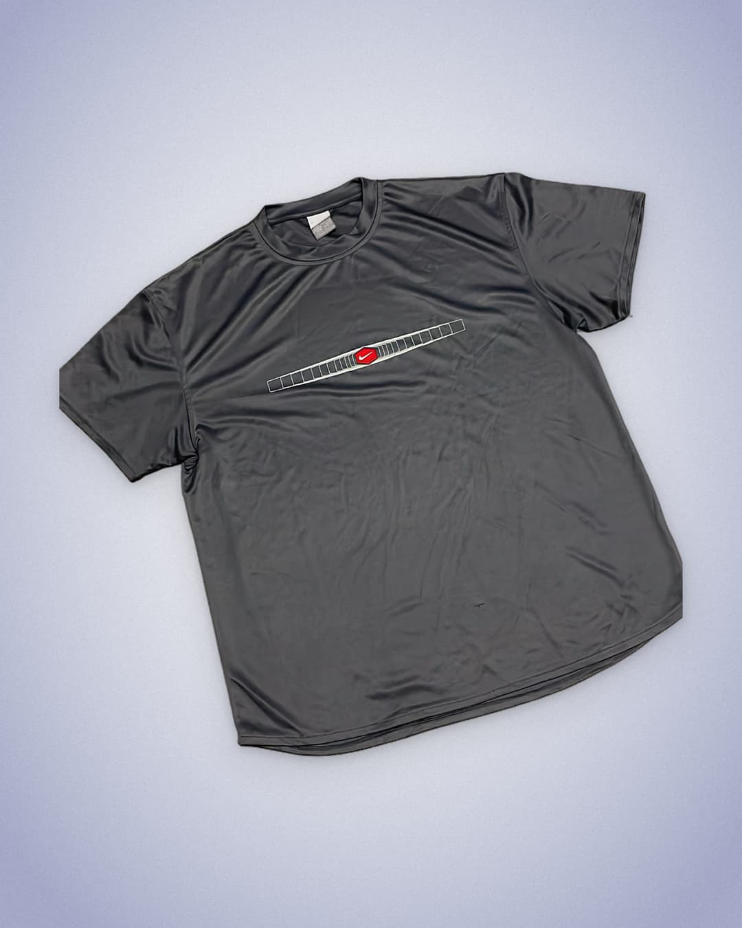 Nike Hex T-Shirt Grey/Red — 2