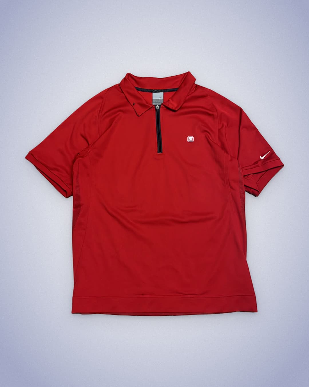 Nike Shox Poloshirt Red — 2