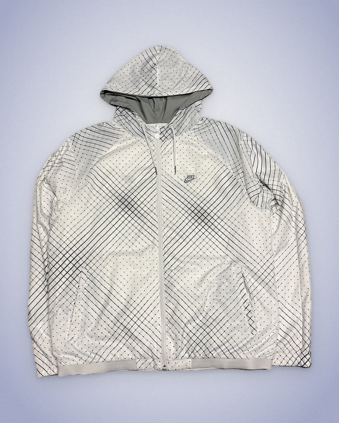 Nike Tn Windbreaker White/Grey — 6