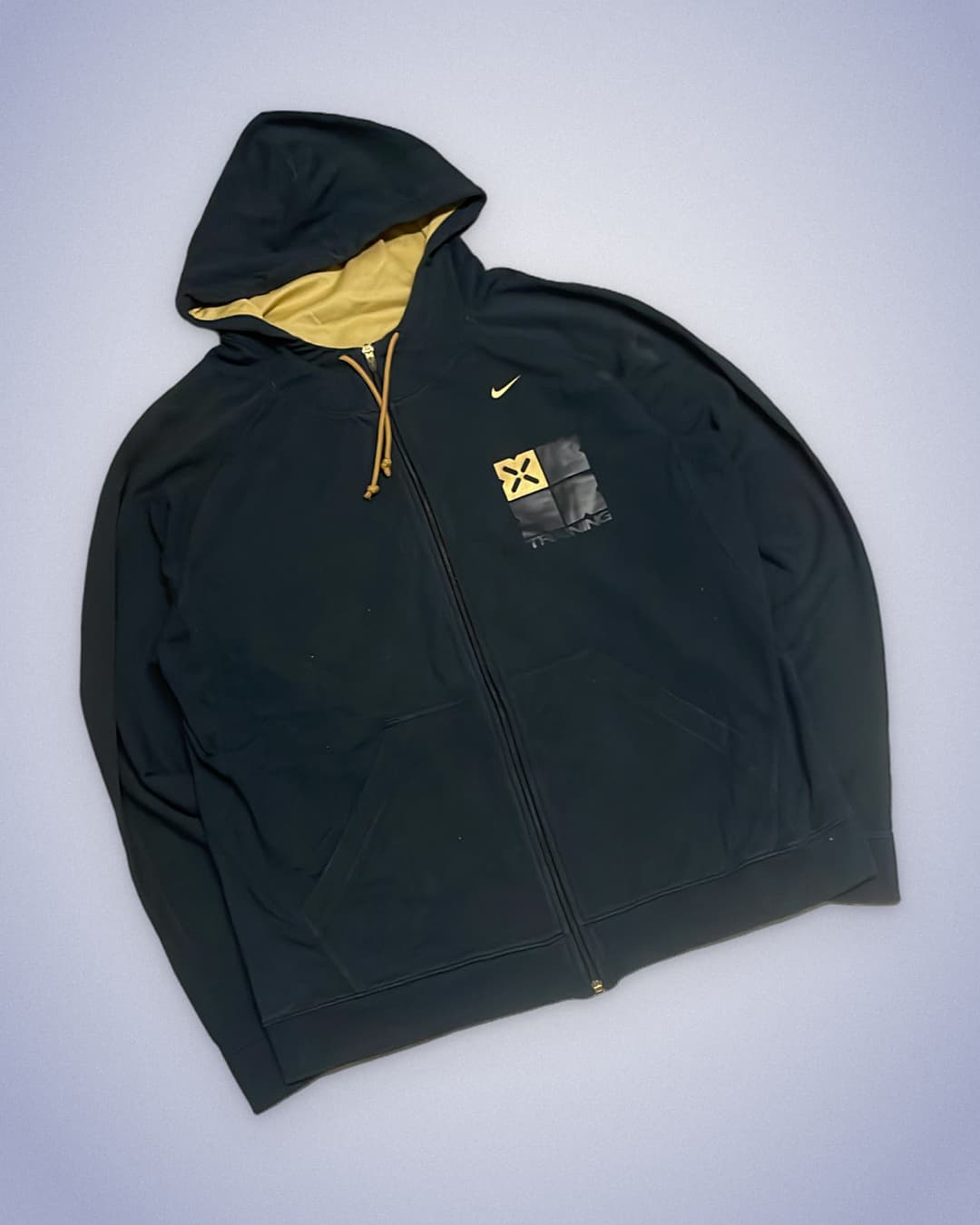 Nike Training Zip-Up Black/Gold — 2