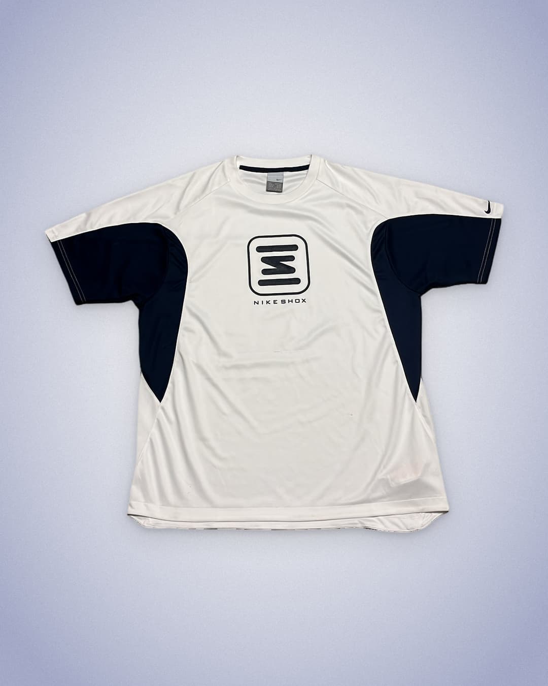 Nike Shox T-Shirt White/Navy — 1