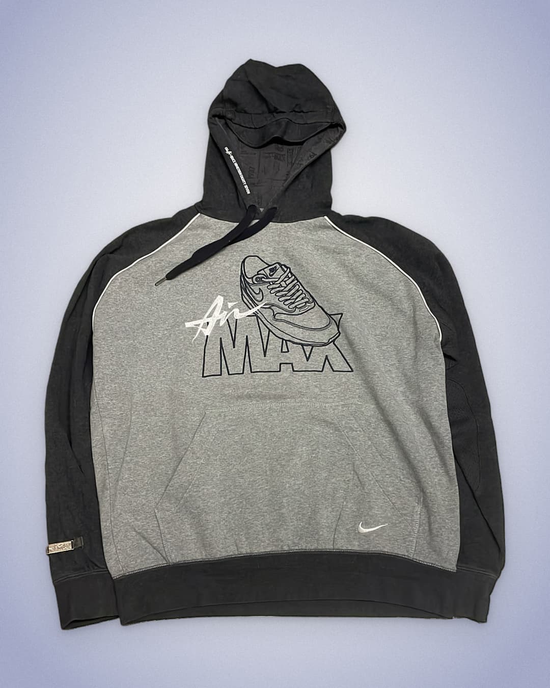 Nike Airmax Hoodie Grey — 1