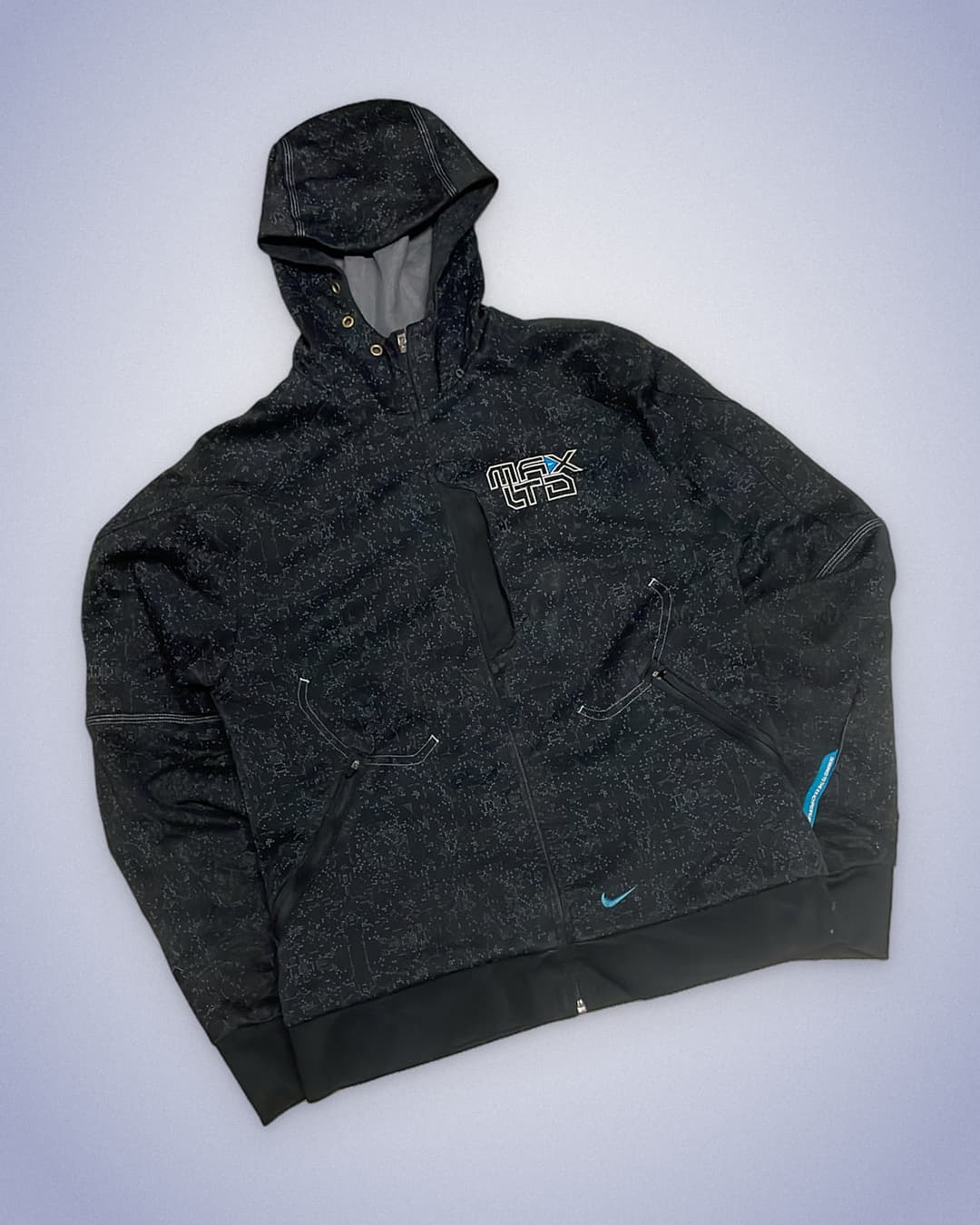 Nike Airmax LTD Zip-Up Black — 2