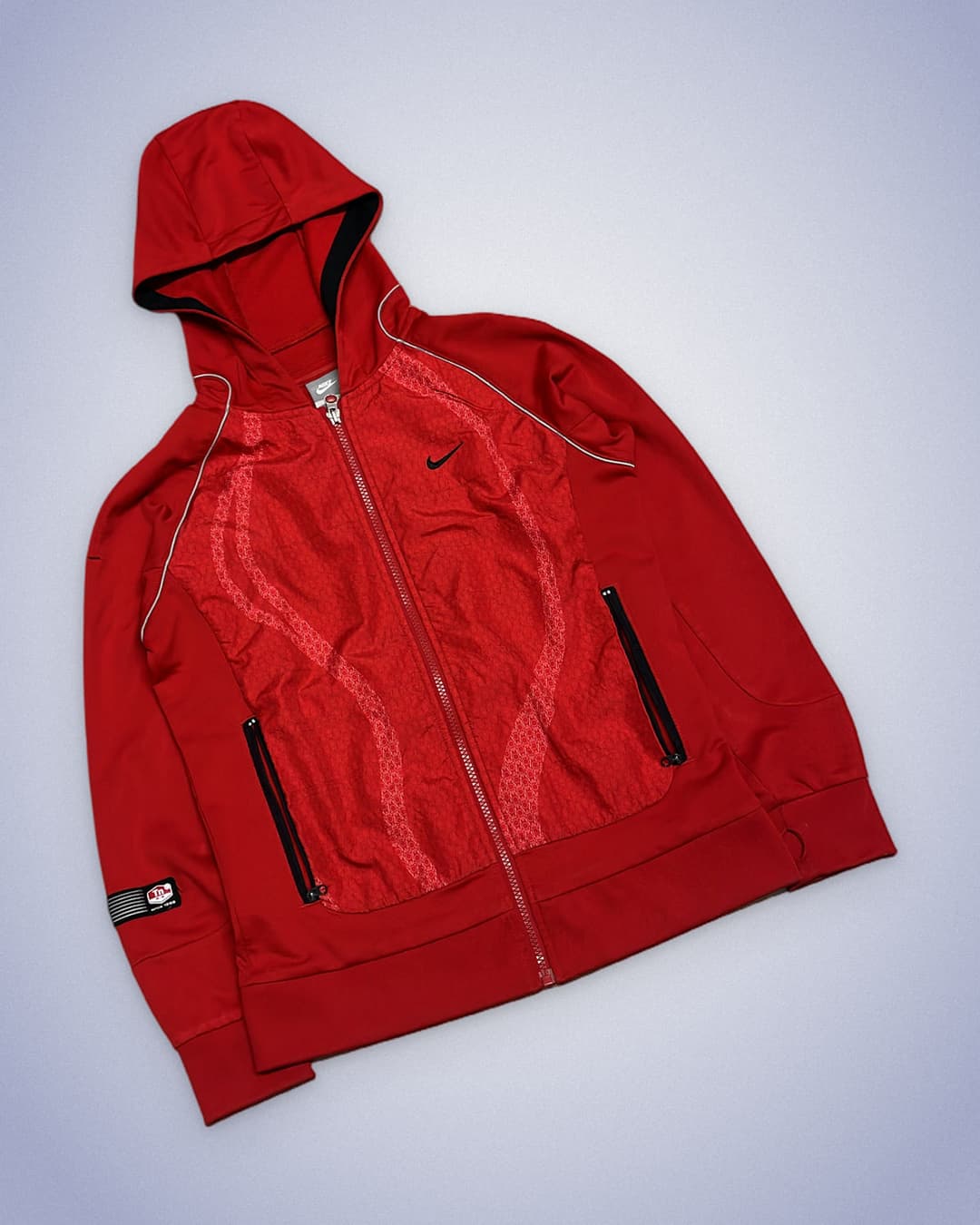 Nike Tn Zip-Up Red — 1