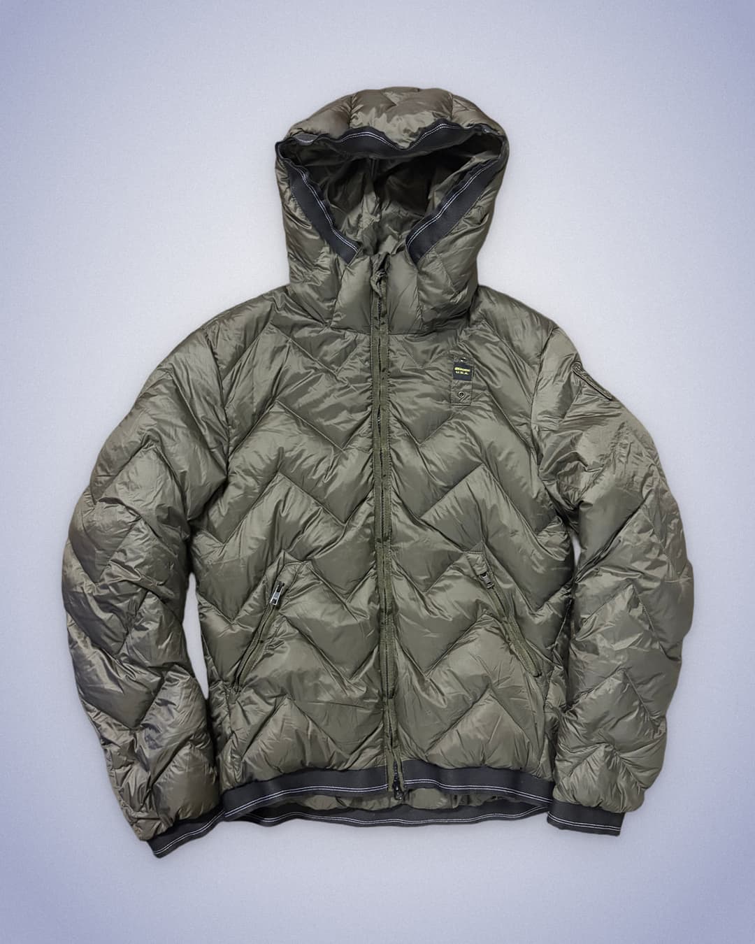 Blauer USA Basic Puffer Olive — 1