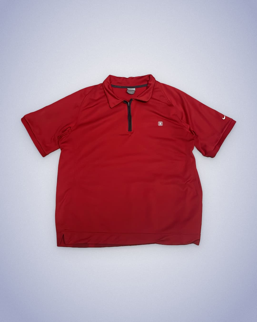 Nike Shox Poloshirt Red — 2