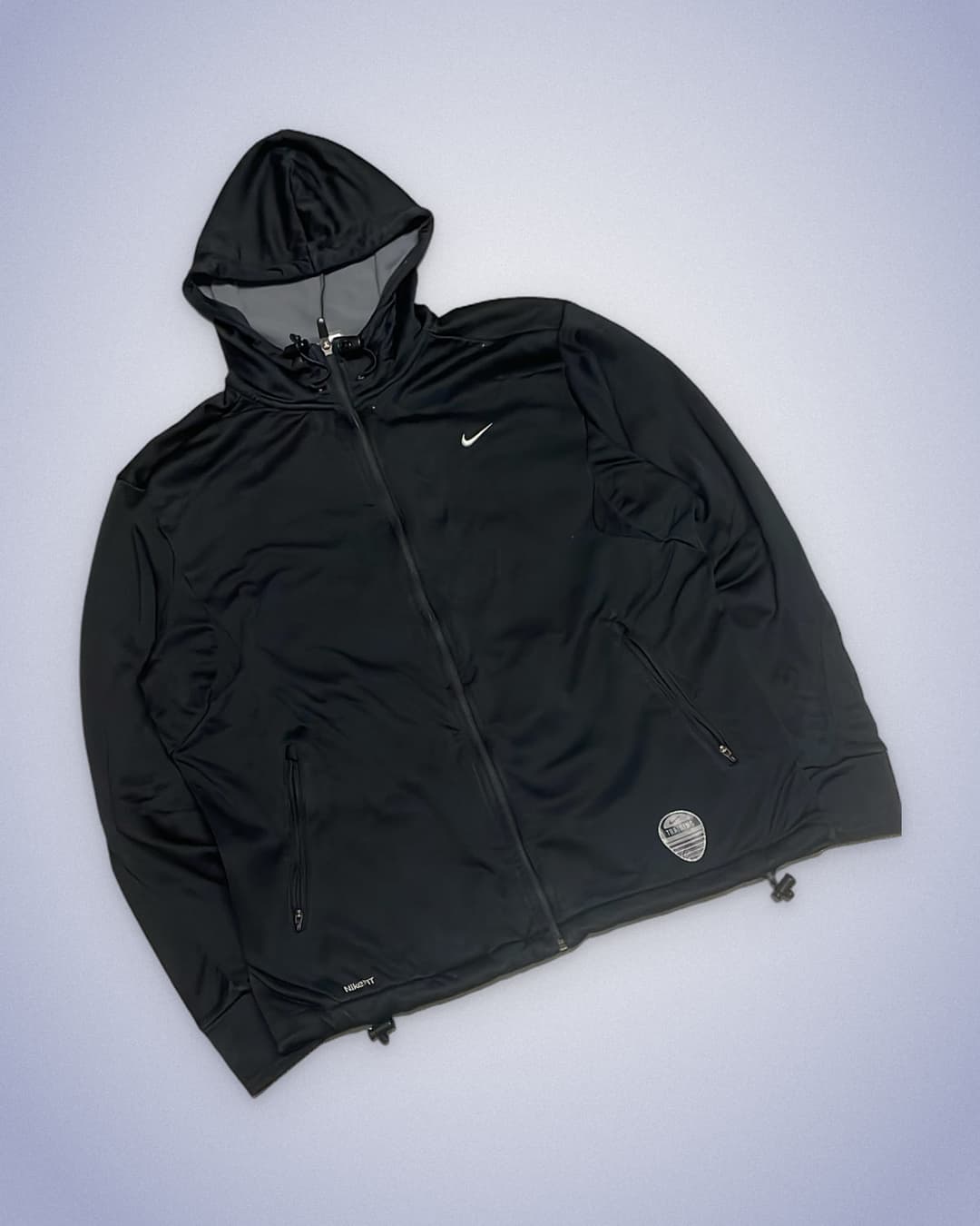 Nike Training Zip-Up Black — 2