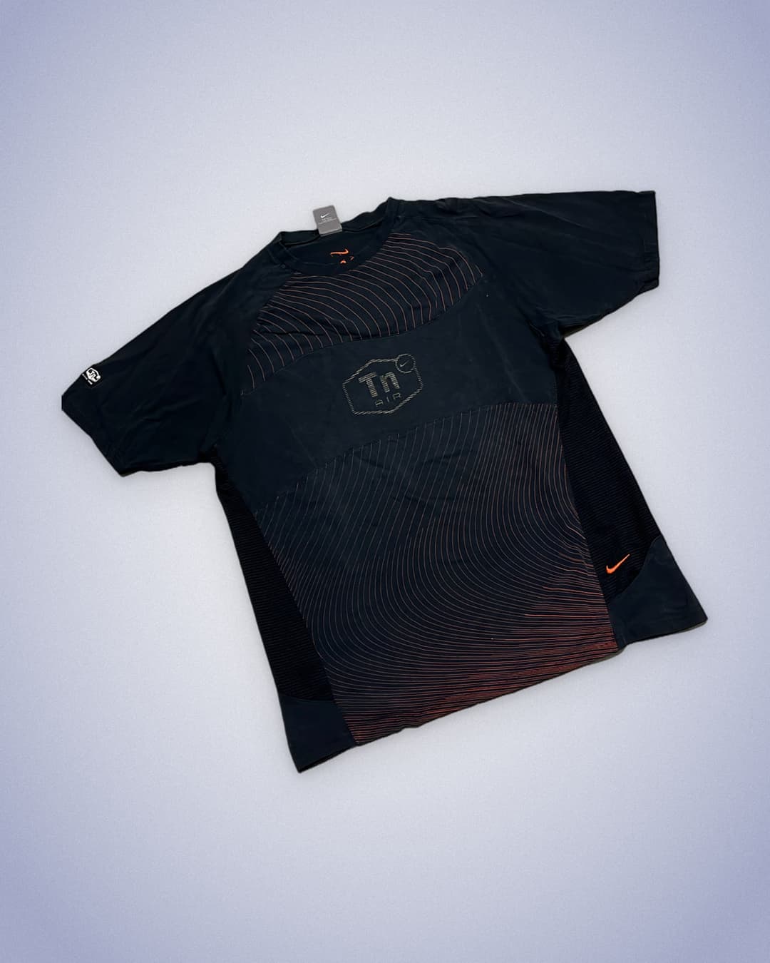 Nike Tn T-Shirt Black/Orange — 2