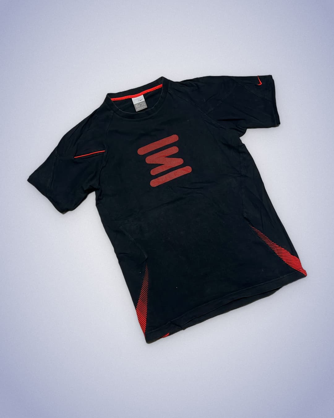 Nike Shox T-Shirt Black/Red — 2