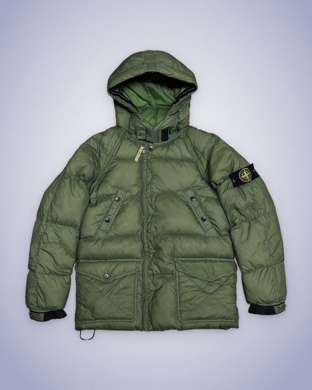 Stone Island Basic Puffer Green — 1
