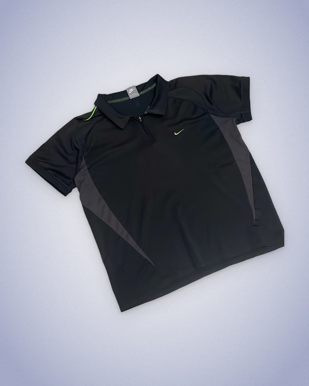 Nike Shox Poloshirt Black/Dark-Grey — 1
