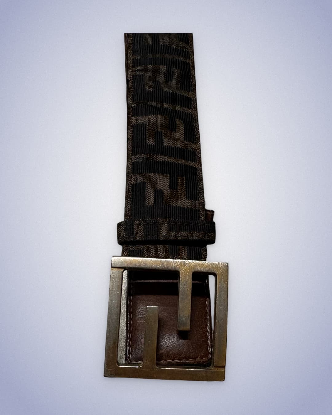 Fendi Belt Brown — 2
