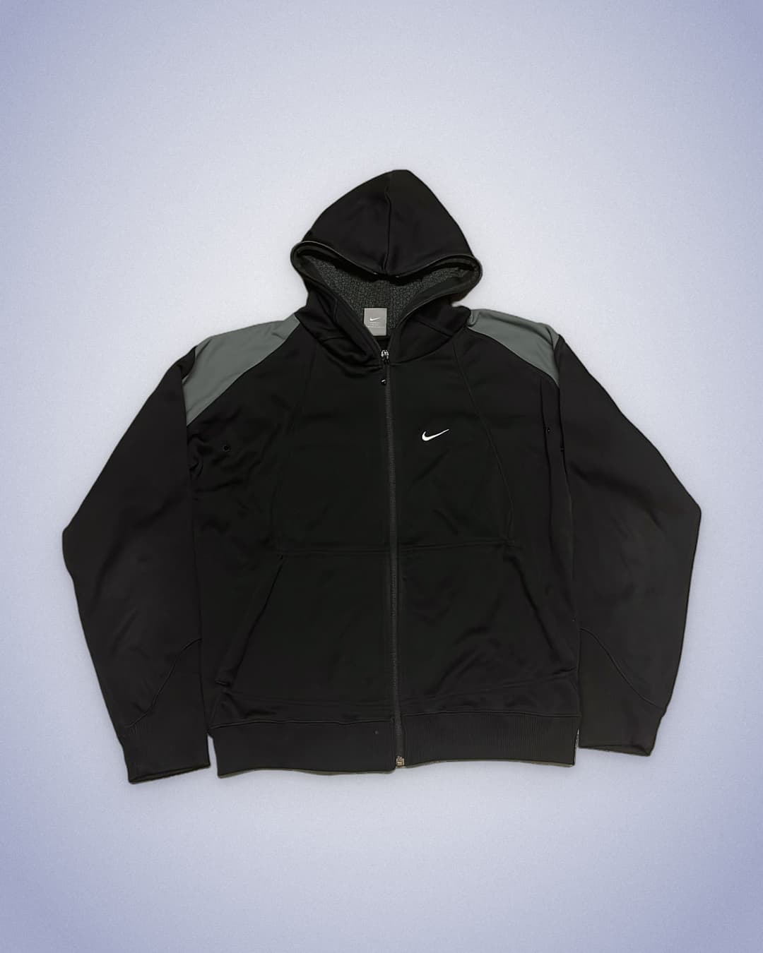 Nike Athletic Zip-Up Black — 1