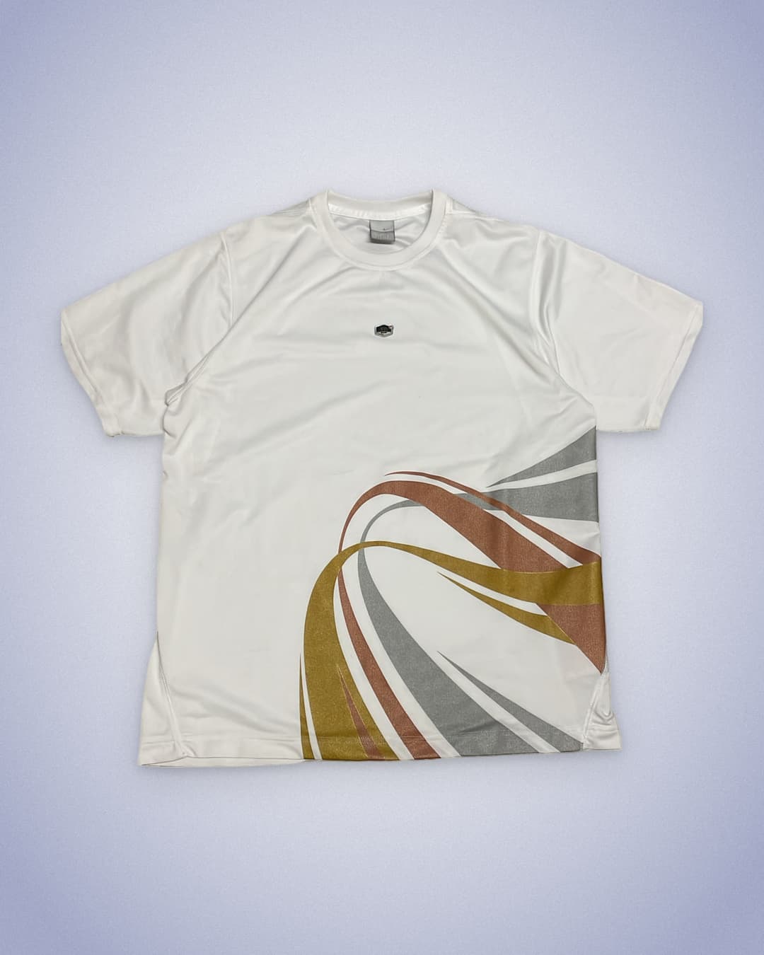 Nike Tn T-Shirt White/Gold — 1