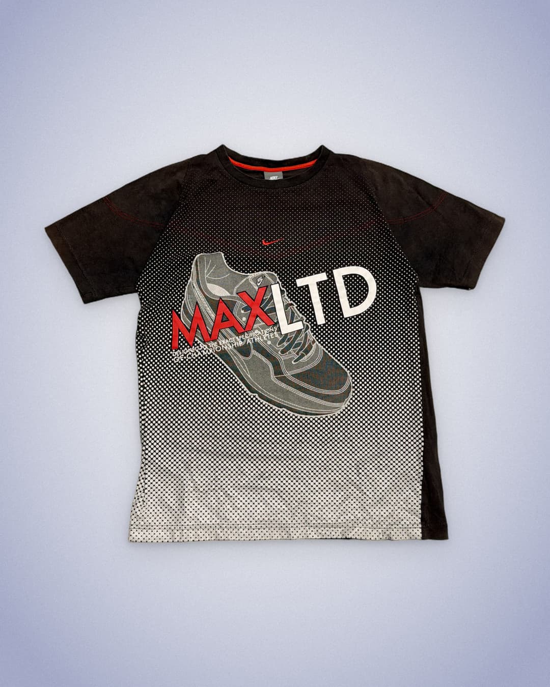 Nike Airmax LTD T-Shirt Grey/Red — 1