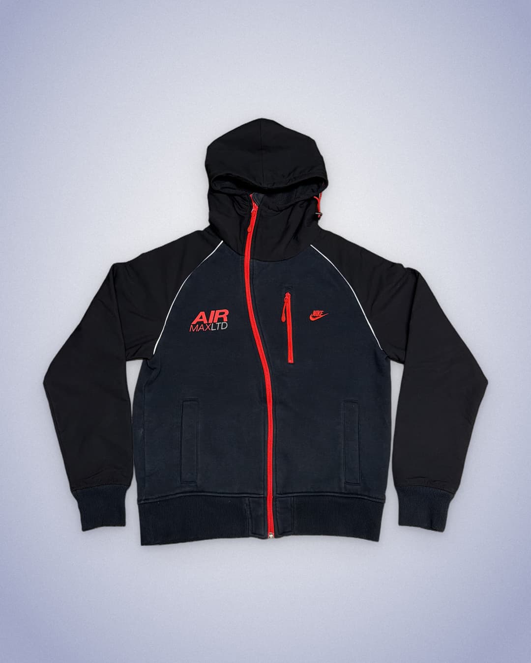 Nike Airmax LTD Zip-Up Black — 1