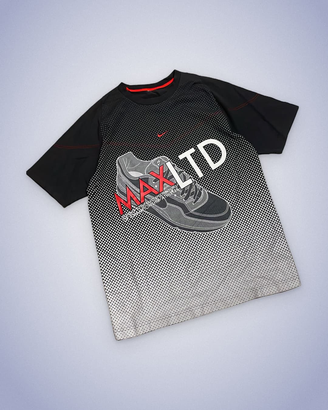 Nike Airmax LTD T-Shirt Dark-Grey/White — 2