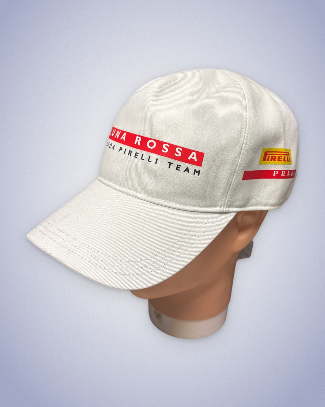 Prada Luna Rossa Cap White — 1