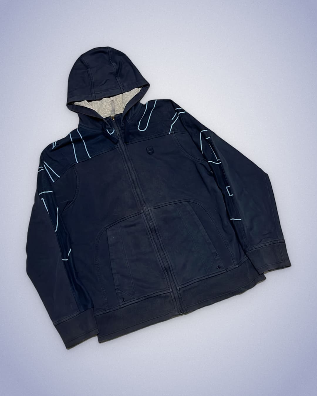 Nike Basic Zip-Up Navy/Blue — 2