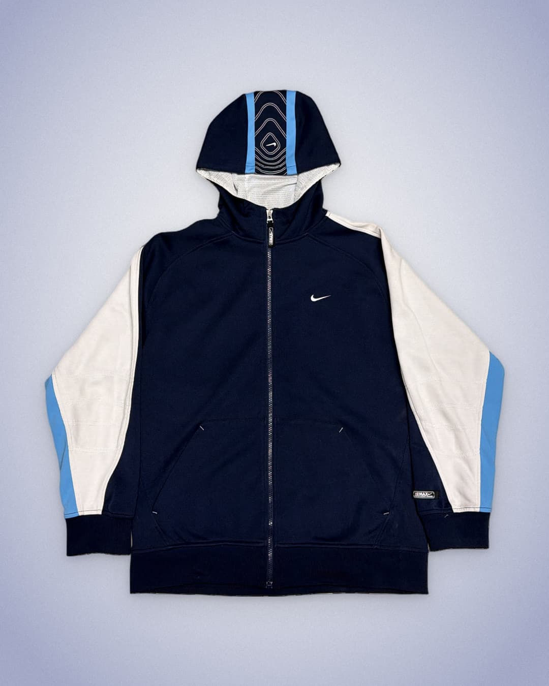 Nike FHS Zip-Up Navy — 1