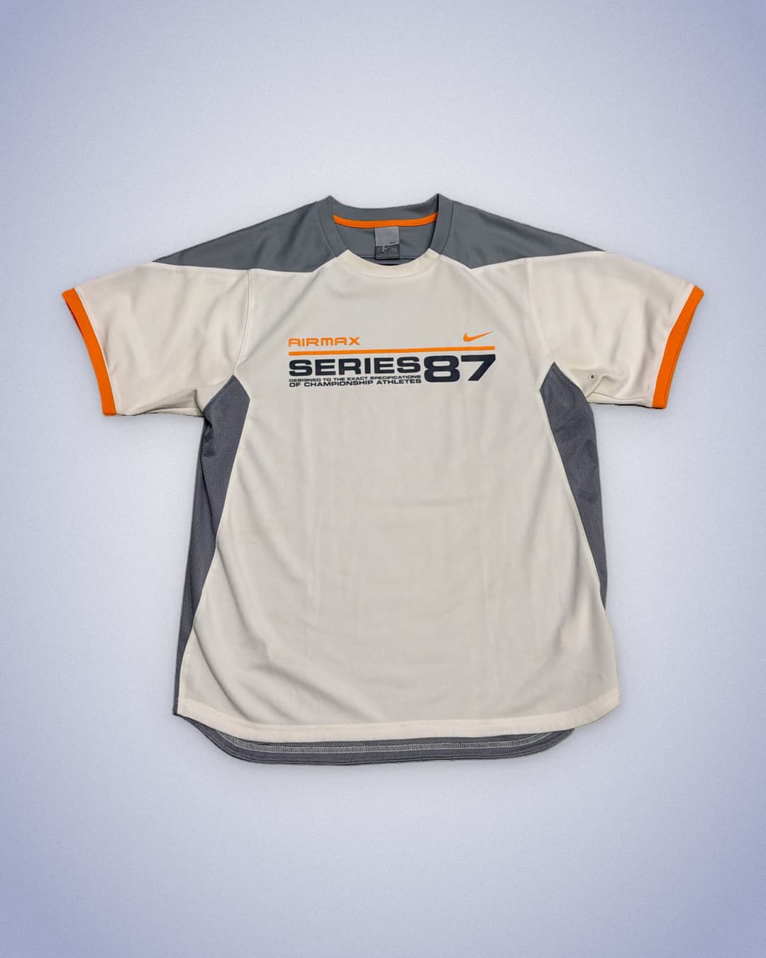 Nike Airmax 87 T-Shirt White/Grey — 1