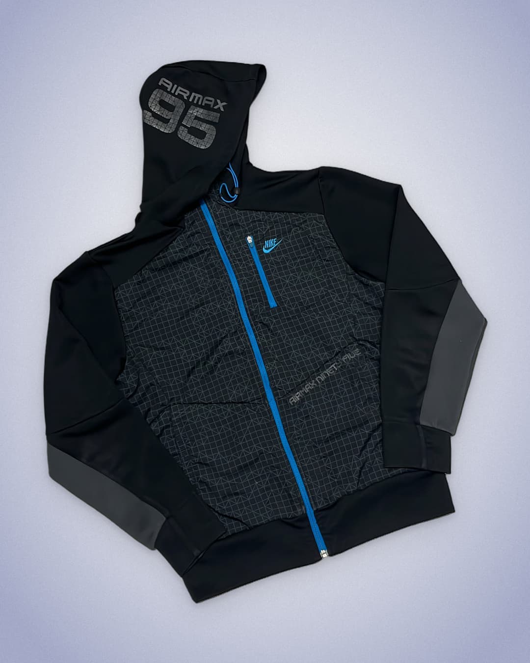 Nike Airmax 95 Zip-Up Black — 2