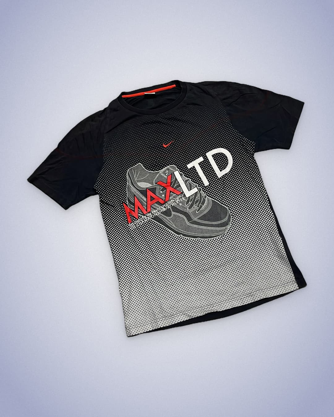Nike Airmax LTD T-Shirt Grey/White — 2