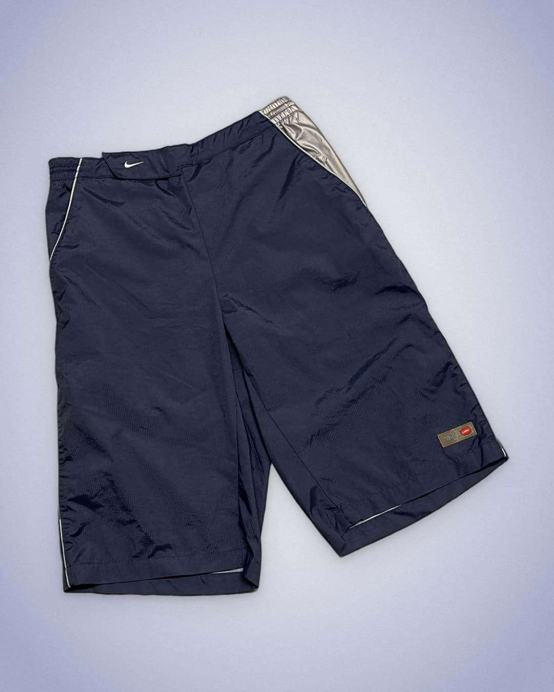 Nike Tn Shorts Navy/Silver — 2
