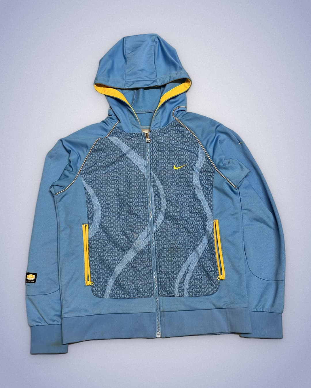 Nike Tn Zip-Up Blue/Yellow — 2