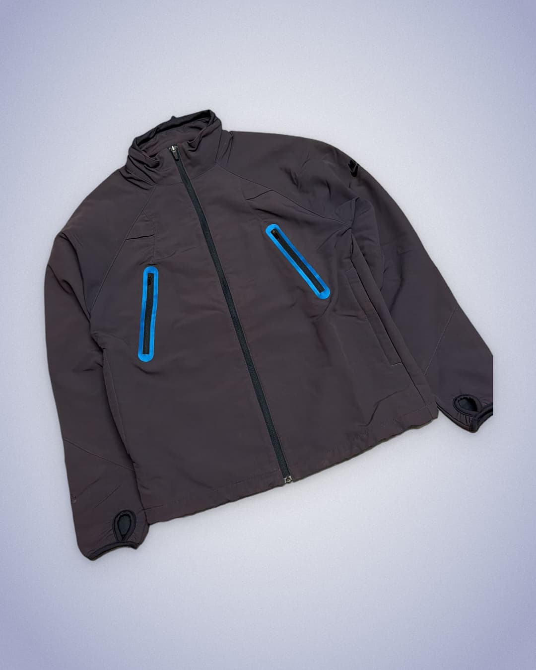 Nike Tn Trackjacket Grey/Blue — 1