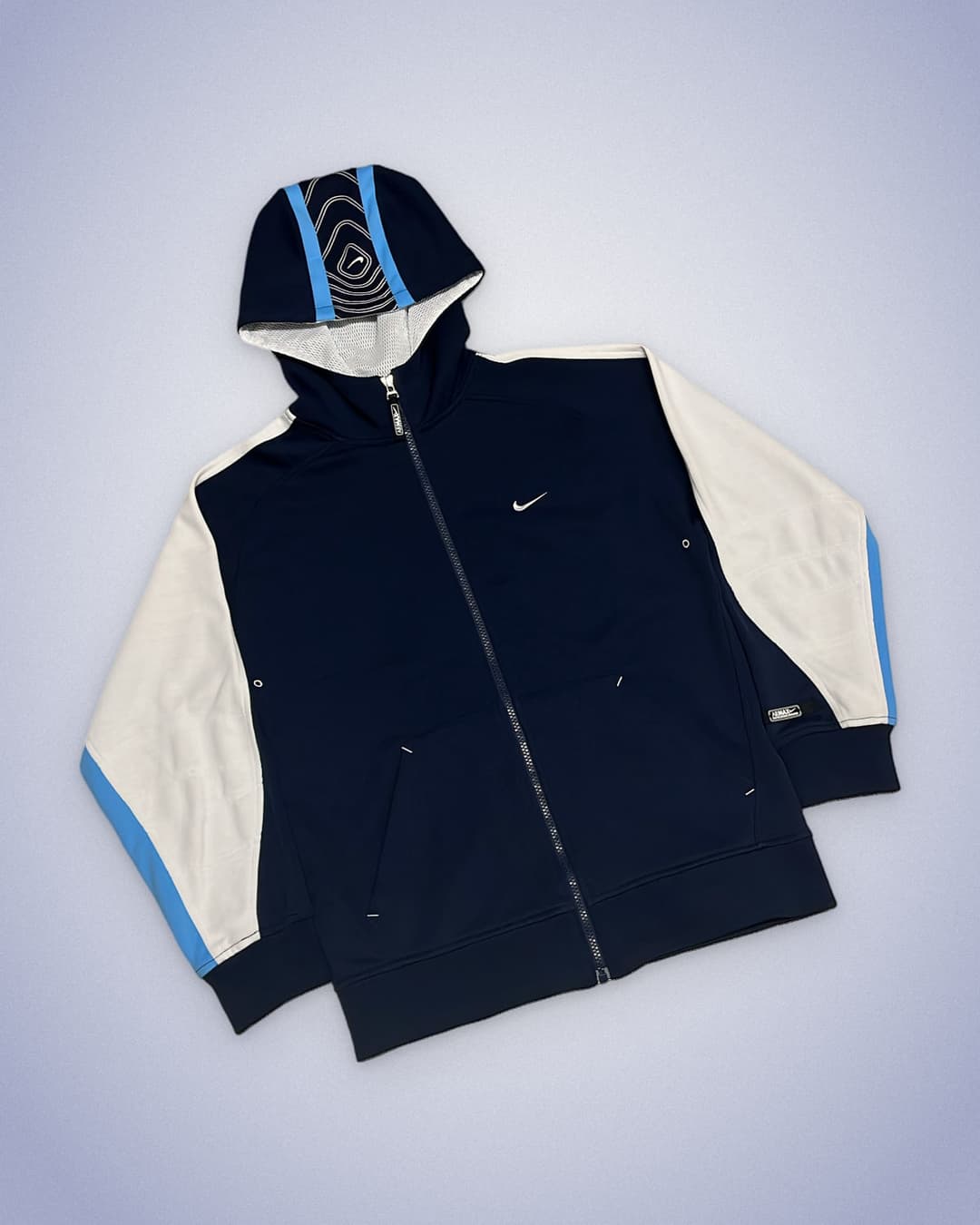 Nike FHS Zip-Up Navy — 2