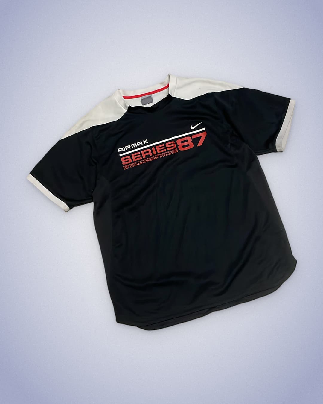 Nike Airmax 87 T-Shirt Black/White — 2