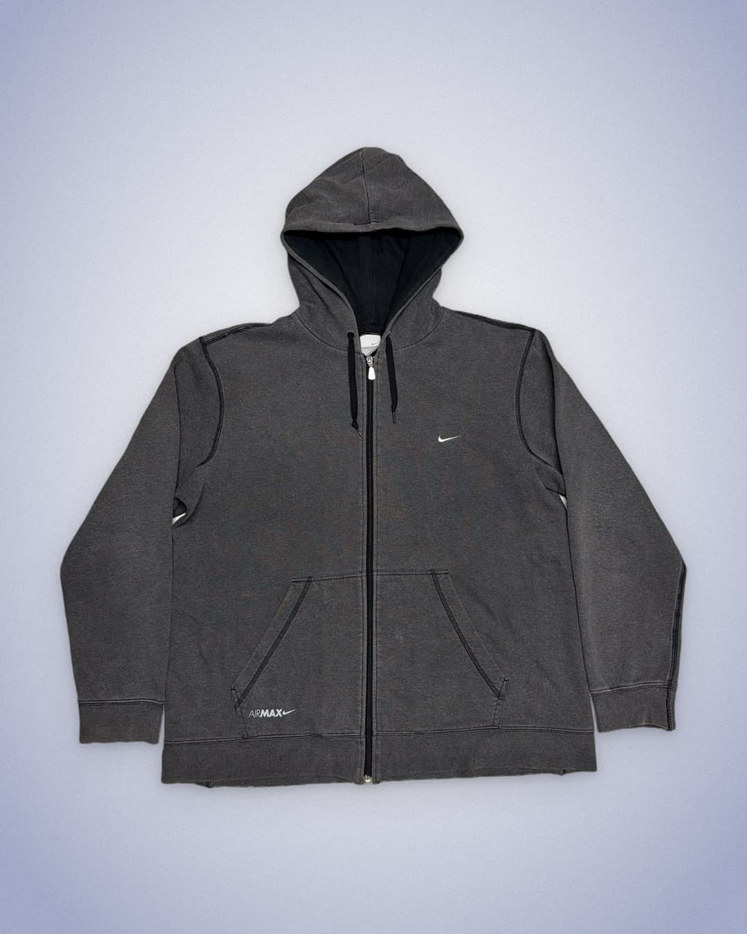 Nike Airmax Zip-Up Grey — 1