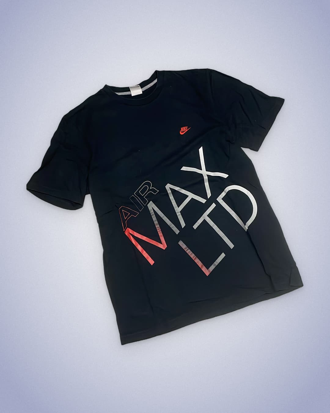 Nike Airmax LTD T-Shirt Black — 2
