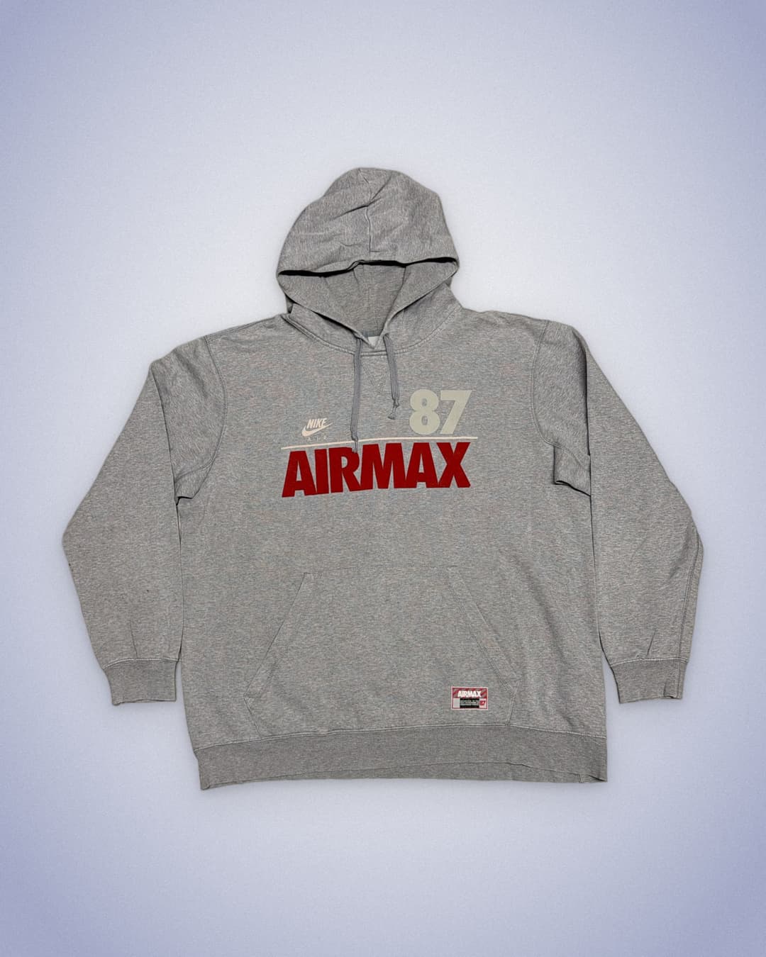 Nike Airmax 87 Hoodie Grey — 1