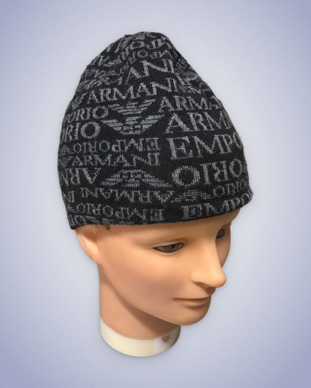 Armani Emporio Armani Beanie Black — 2